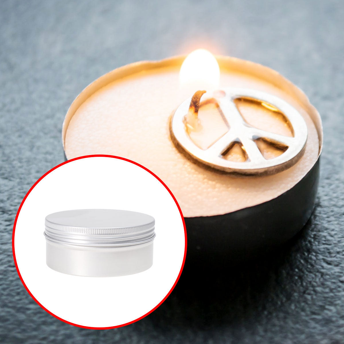 10 unidades de recipientes red - Tin Container Lid avaliação e preço